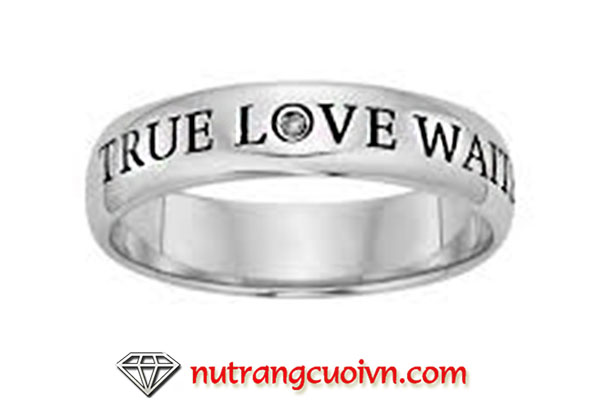 Nhẫn trinh tiết, purity rings, true love will waits ring