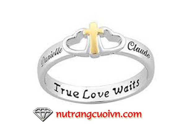 Nhẫn trinh tiết, purity rings, true love will waits ring
