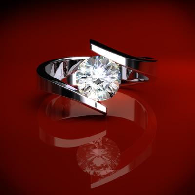 Nhẫn nữ kim cương