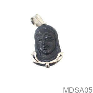 Mặt Hình Đức Mẹ Vàng Trắng 610 - MDSA05