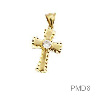 Mặt Thánh Gía Vàng Vàng 18K(750) - PMD6