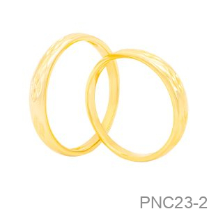 Nhẫn Cưới Vàng Vàng 18K - PNC23-2