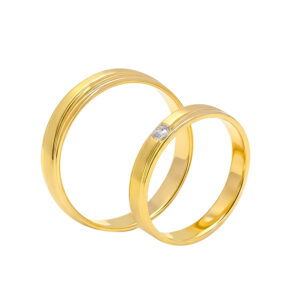 Nhẫn Cưới Vàng Vàng 10K - MTNC0462