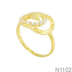 Nhẫn Nữ Vàng Vàng 18K(750) - N1102