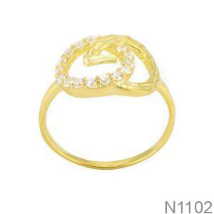 Nhẫn Nữ Vàng Vàng 18K(750) - N1102