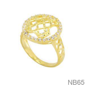 Nhẫn Nữ Vàng Vàng 18K(750) - NB65