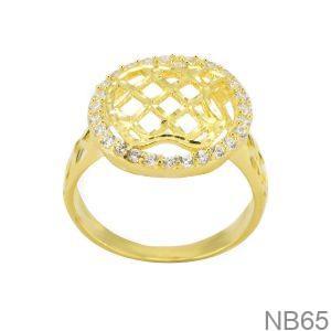 Nhẫn Nữ Vàng Vàng 18K(750) - NB65