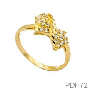Nhẫn Nữ Vàng Vàng 18K - PDH72
