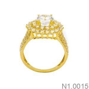 Nhẫn Nữ Vàng Vàng 18K(750) - N1.0015