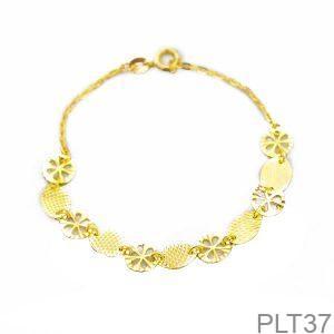 Lắc Tay Vàng Trắng 610 - PLT37