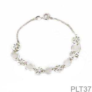 Lắc Tay Vàng Trắng 10K(417) - PLT37