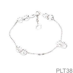 Lắc Tay Vàng Trắng 10K(417) - PLT38