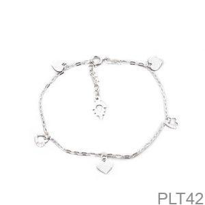 Lắc Tay Vàng Trắng 10K(417) - PLT42