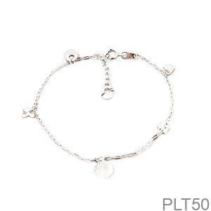 Lắc Tay Vàng Trắng 10K(417) - PLT50