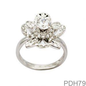 Nhẫn Nữ Vàng Trắng 18K(750) - PDH79