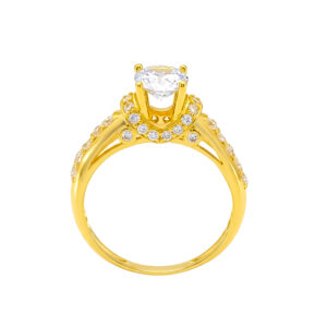 Nhẫn Cầu Hôn Vàng Vàng 680 - N1.0077