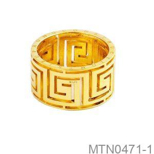 Nhẫn Nam Vàng Vàng 18K - MTN0471-1