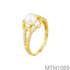 Nhẫn Nữ Vàng Vàng 18K(750) - MTN1059