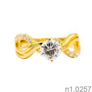 Nhẫn Nữ Vàng Vàng 18K(750) - n1.0257