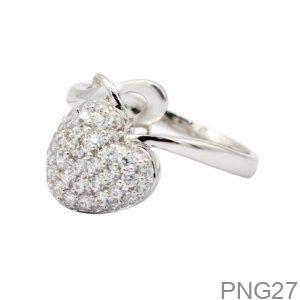 Nhẫn Nữ Vàng Trắng 10K - PNG27