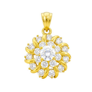 Mặt Dây Chuyền Vàng Vàng 18K - M1.0093