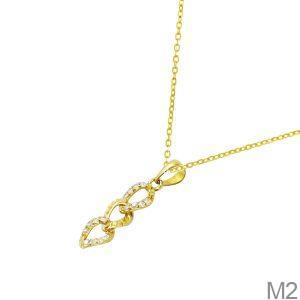 Mặt Dây Chuyền Vàng 610 Đính Đá CZ - M2