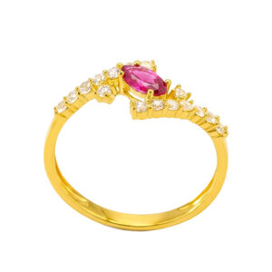 Nhẫn Nữ Vàng Vàng 18K - N1.0172
