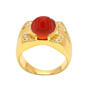 Nhẫn Nam Vàng Vàng 18K - N405-1