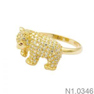 Nhẫn Nữ Vàng Vàng 18K(750) - N1.0346