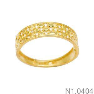 Nhẫn Nữ Vàng Vàng 18K - N1.0404