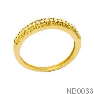 Nhẫn Nữ Vàng Vàng 18K(750) - NB0066