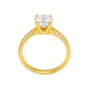Nhẫn Cầu Hôn Vàng Vàng 18K - N28