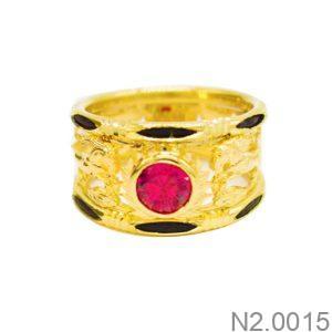 Nhẫn Nam Phong Thủy Vàng Vàng 18K - N2.0015