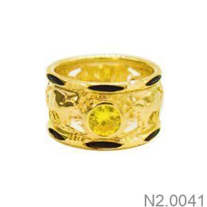 Nhẫn Nam Phong Thủy Vàng Vàng 10K - N2.0041