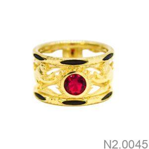 Nhẫn Nam Phong Thủy Vàng Vàng 18K - N2.0045