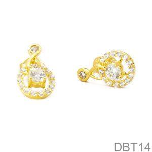 Bông Tai Vàng Vàng 18K(750) - DBT14