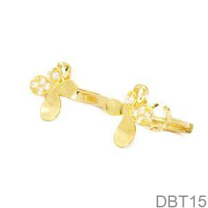 Bông Tai Vàng Vàng 18K(750) - DBT15