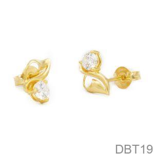Bông Tai Vàng Vàng 18K(750) - DBT19