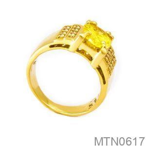 Nhẫn Nam Vàng Vàng 18K - MTN0617