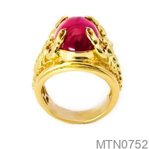 Nhẫn Nam Bọ Cạp Vàng Vàng 18K(750) - MTN0752