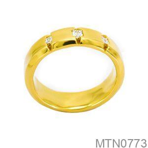 Nhẫn Nam Vàng Vàng 18K(750) - MTN0773