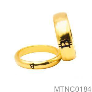 Nhẫn Cưới Vàng Vàng 18K - MTNC0184