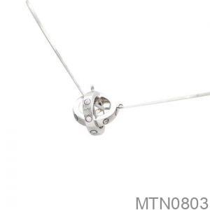 Mặt Dây Chuyền Vàng Trắng 610 - MTN0803