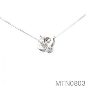 Mặt Dây Chuyền Vàng Trắng 610 - MTN0803