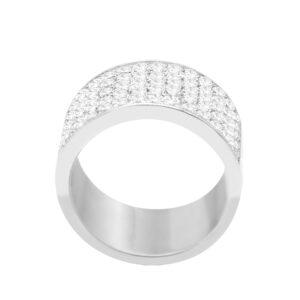 Nhẫn Nam Vàng Trắng 18K - MTN0805