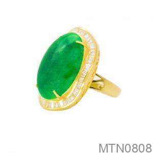 Nhẫn Nữ Vàng Vàng 18K(750) - MTN0808