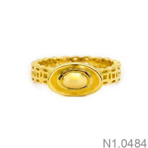 Nhẫn Nữ Kim Tiền Vàng 18k - N1.0484