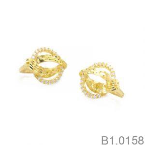Bông Tai Vàng Vàng 18K(750) - B1.0158