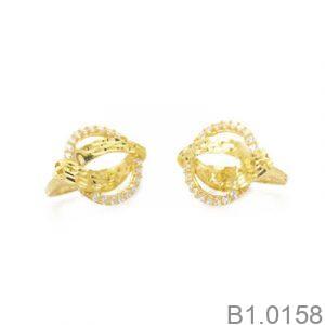 Bông Tai Vàng Vàng 18K(750) - B1.0158