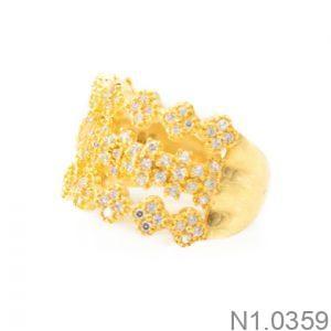 Nhẫn Nữ Vàng Vàng 18K(750) - N1.0359